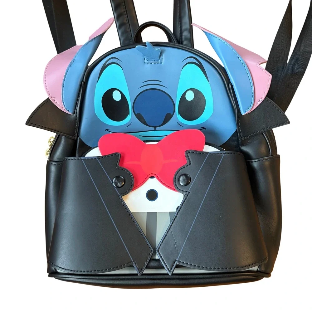 Loungefly Disney Lilo & Stitch Vampire Women's‎ Mini Backpack Bag Purse Like New